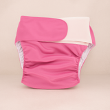 Kit 2 Fraldas Ecológicas Reutilizável para Adultos | Ajustável, Confortável e Lavável – Absorvente Carvão e Microfibra